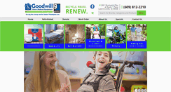 Desktop Screenshot of goodwillhomemedical.org
