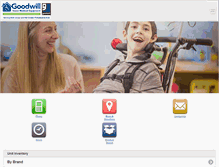Tablet Screenshot of goodwillhomemedical.org